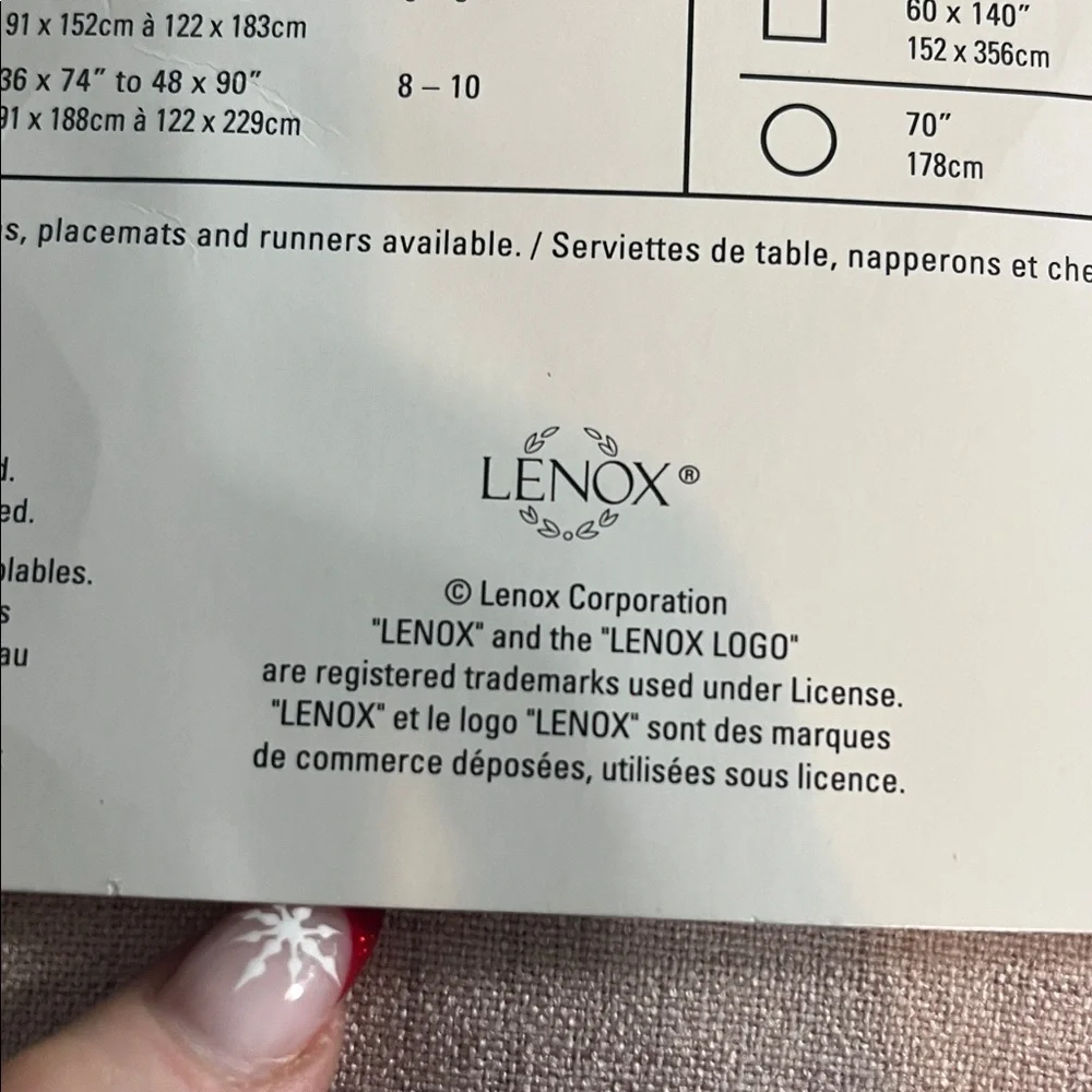 Lenox french perle